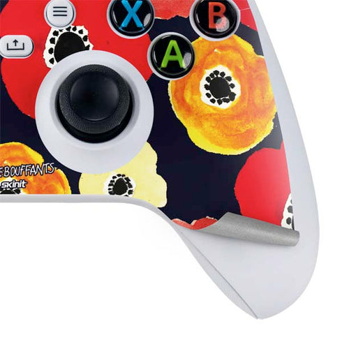Bouffants and Broken Hearts Anemone Flower Xbox Series S Controller Skin